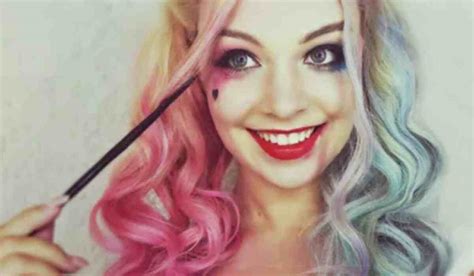 harley quinn hair colors|The Harley Quin Hair Transformation